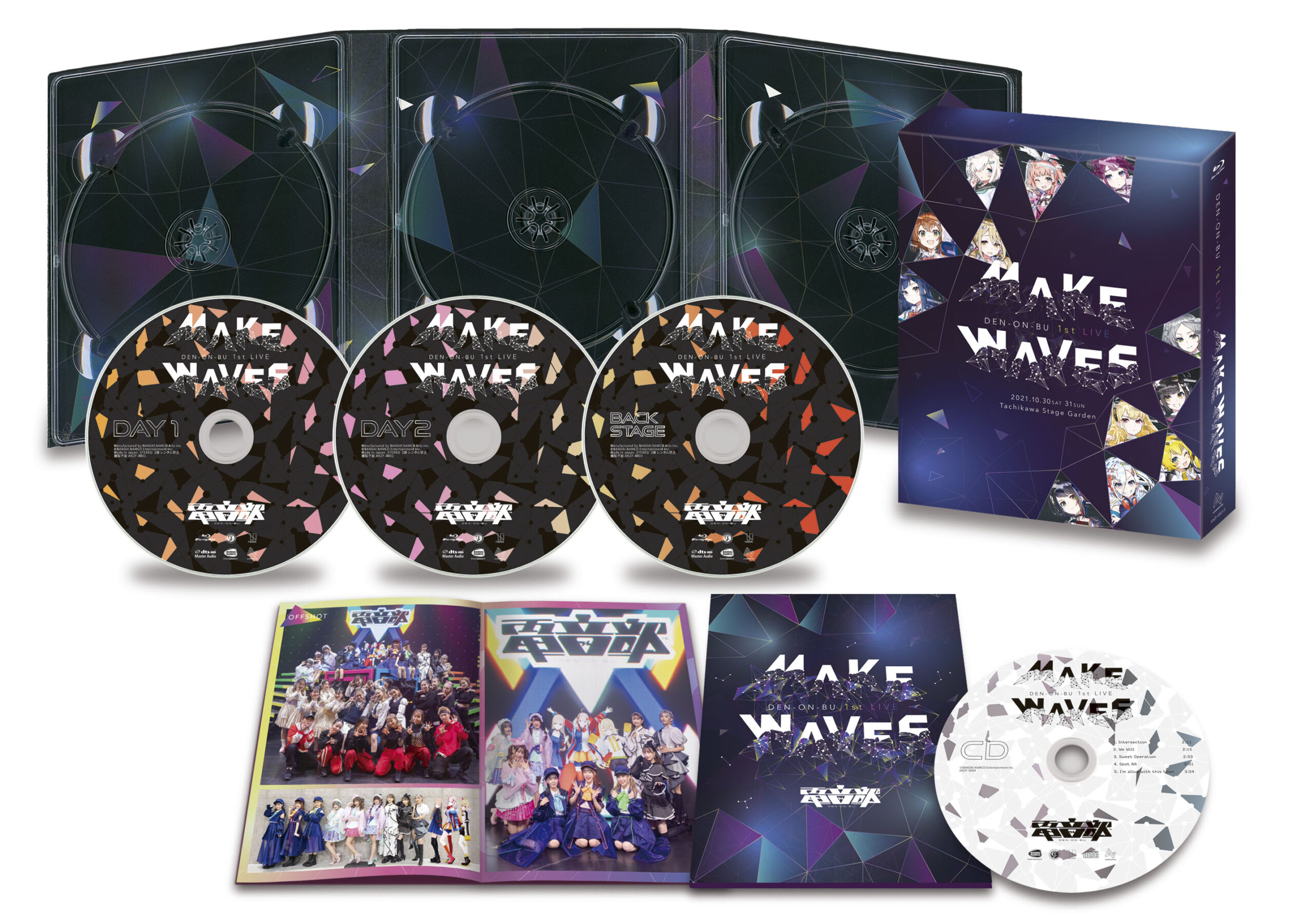 Blu-ray BOX 再販売中‼】1st LIVE -Make Waves-【WEBレンタル実施中 